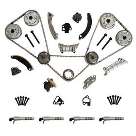 Gc-tck-gm3600-001 Forjshft 9-0753s 3.6 Timing Chain Kit With Vvt Sprocket And Solenoid Fit For Buick Cadil