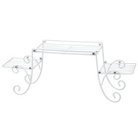20m397 Fox Valley Traders White Wire Scroll Over The Sink Space Saver