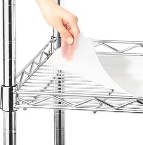 Frienda 445019783774 Set Of 10 Wire Shelf Liner 18 X 48 Inch Heavy Duty Liners Packed F