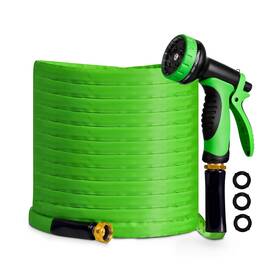 Hbcs-sg-007 Frutpunch Garden Hose 50 Ft Non-expanding 10 Functional Nozzles ... Fast Ship