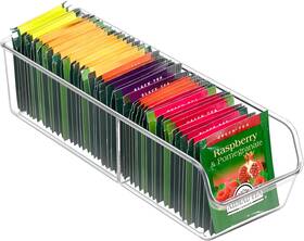 Fucdtefc 445020148104 Tea Bag Organizer Holder Box Storage Bin Clear Packet Plastic Draw Fucdtefc 445020148104 Tea Bag Organizer Holder Box Storage Bin Clear Packet Plastic Draw