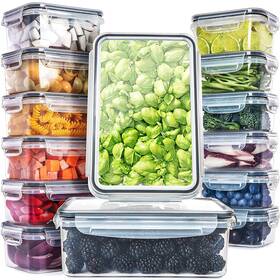 Fullstar 14pc Storage Box 28-piece Plastic Food Containers With Lids 14 And