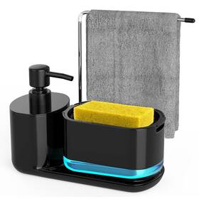 Zyh123 Funkylee Kitchen Soap Dispenser Set For Sink Dish Dispen