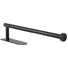 Yly2015-blk-srk Funvolution Paper Towel Holder Self Adhesive Or Screw Mounting Black