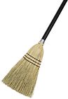 G637300brn Lobby Handl Cleaning Home Corn-fill Broom Heavy-duty Brown