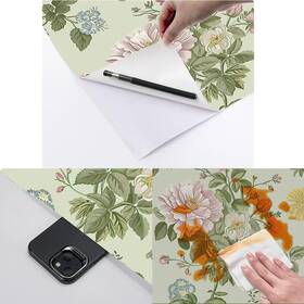 Gtl-001 Gaotaobn Peel And Stick Floral Wallpaper Vintage Flower Contact Paper For Nursery Bedr