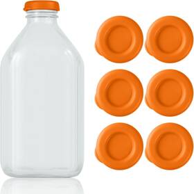 Gjg-2025320 Gawbyet Silicone Milk Bottle Caps 48mm Diameter Glass Jug Replacement Lids Fit Stanpac