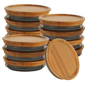 Acacialids-12-wd Gbachoose 12pcs Wooden Wide Mouth Mason Jar Lids 3.6x0.8 Inch Acacia Wood Acacialids-12-wd Gbachoose 12pcs Wooden Wide Mouth Mason Jar Lids 3.6x0.8 Inch Acacia Wood