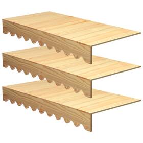 Hod-geelin-2730 Geelin 3 Pack 16 X 33 Inches Scalloped Wood Wire Rack Covers Shelf Cover For Sh Hod-geelin-2730 Geelin 3 Pack 16 X 33 Inches Scalloped Wood Wire Rack Covers Shelf Cover For Sh