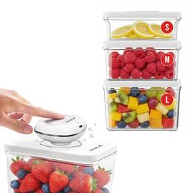 Gx-042-10sb Geniex Vacuum Containers With Sealer Set Airtight Food Storage Container For Fruit Gx-042-10sb Geniex Vacuum Containers With Sealer Set Airtight Food Storage Container For Fruit