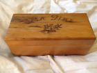 Gerard Craft Vintage Wood Tea Box Rectangle Chest Compartments Maine Gerard Craft Vintage Wood Tea Box Rectangle Chest Compartments Maine