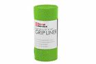 Gl44258-grn Home Basics Brights Collection Grip Shelf Liner Green 886466467270