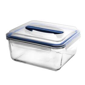 28026 Glasslock Handy Tempered Glass Rectangle Container - 2.7 Litre