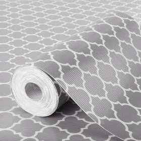 Glotoch Express 726084905962 24 Inch Extra Wide Non-slip Shelf Liner Non-adhesive Waterproof Grey