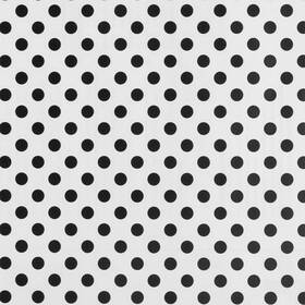 Bcqb-shdx-1017-a157 Glow4u Self Adhesive Vinyl Black White Polka Dots Contact Paper Shelf Liner For Cabinet
