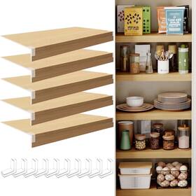 Gmsqj 721607896697 5pcs Wire Shelf Covers For Pantry Preventing Leakage Of Items And Removable P