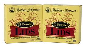 3822675 Golden Harvest Regular Canning Lids 2 Packs Of 12 24 Mouth