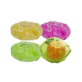 Goldpaddy 681599211307 Elastic Food Covers Reusable Colorful Bowl Dish Plate Plastic Cove