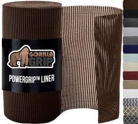 Gorilla Grip 811113036769 Powergrip Drawer Shelf And Cabinet Liner Thick Strong Hold Non-adhesive L Inch