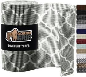Gorilla Grip 840029615270 Powergrip Drawer Shelf And Cabinet Liner Thick Strong Hold Non-adhesive L Inch