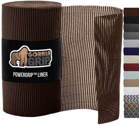 Gorilla Grip 840029625514 Powergrip Drawer Shelf And Cabinet Liner Thick Strong Hold Non-adhesive L Inch