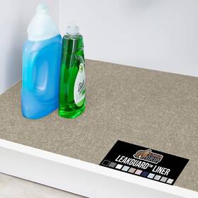 Gorilla Grip 840029634165 Leakguard Non-adhesive Under Sink Mat For Kitchen Cabinet Waterproof Quick D