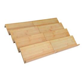 Gr03 Graceware Bamboo Spice Drawer Organizer For Insert Shallow 8 Tier Stackable Spi