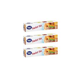 Great Value 688962458918 Twist Tie Bags Gallon Size 100 Count 3 Pack