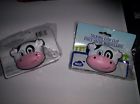 Greenbriar International Talking Cow Bag Clips-lot Of 2 New In Package Says Moo 639277186119 Greenbriar International Talking Cow Bag Clips-lot Of 2 New In Package Says Moo 639277186119