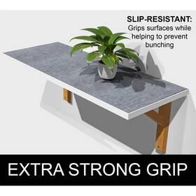 Greyliner-24inx30ft 724391615642 Shelf Liner Strong Grip Non Adhesive Mat For Kitchen