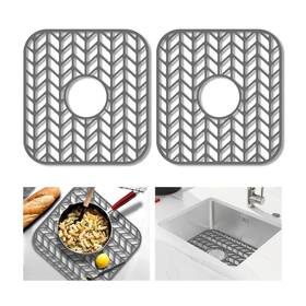 12.25x Guukin Sink Protectors For Kitchen 12.25 Inch X 11.5 Folding Non-slip Silic 12.25x Guukin Sink Protectors For Kitchen 12.25 Inch X 11.5 Folding Non-slip Silic