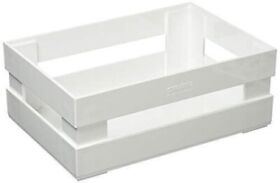 22.5x15.5xh8 Guzzini Kitchen Active Design Small Box 100% Plastic White Cm
