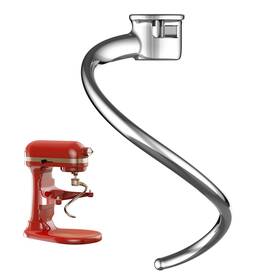 Eug23010203 Gvode Stainless Steel Spiral Dough Hook For Kitchenaid Stand Mixer Bread Fits