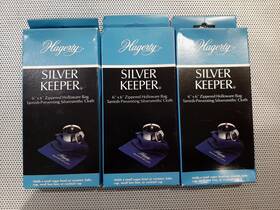 Hagerty 011130193005 Silver Keeper 6 Inch X Zippered Bag Tarnish Preventing Cloth Lot Of 3 New