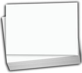 9172 Hamilco White Cardstock Thick Paper - Blank Index 100 Pack Bright