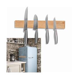 Mkhrw-15 Hamletoff Premium Wood Magnetic Knife Holder For Refrigerator 15 Inch Profe... Fas