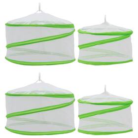 001b4g Handy Helpers Pop Up Outdoor Mesh Food Covers In Green 4 Pack