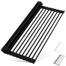Lsjhm-02153 Hanzenma Roll Up Dish Drying Rack Over The Sink Kitchen Multi