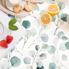 73044-1 Haokhome Shelf Liner And Cabinet Boho Leaf Self-adhesive Drawer Liners Peel An