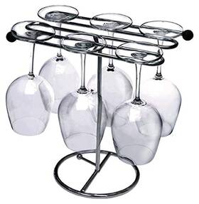 10890 Happy Hour Fba Stemware Drying Rack Silver 10 Inches 10890 Happy Hour Fba Stemware Drying Rack Silver 10 Inches
