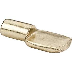 1306pb Hardware Resources Polished Brass 5 Mm Pin Spoon Shelf Support 1306pb Hardware Resources Polished Brass 5 Mm Pin Spoon Shelf Support