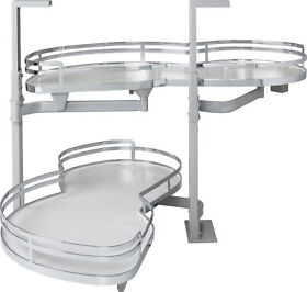 Bcso221pcwh-lh Hardware Resources Bcso221-lh Pull Out 2 Tier Blind Corner White