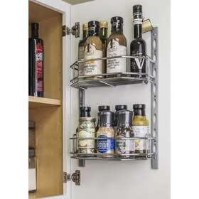Dms6-pc-r Hardware Resources Dms6-r 6 Inch D 11 Tall Door Mounted Spice - Chrome