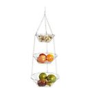 Hb-300 Kitchen Metal Rsvp Chrome Tier Fruit Hanging Basket Vegetable 3 Wire
