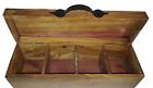 Hc-2634 Handcraft Wooden Box In Long Mahogany Veneer Compartments 733281672634