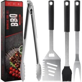 Hekj45 He-sanqi Griddle Accessories Kit - Grilling Stainless Steel Heavy Duty Gr