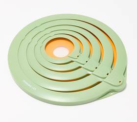 Henning Lee 608028181314 Set Of 5 Fresh Seal Nesting Lids Air-tight Silicone Covers