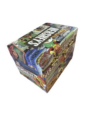 Rc4107 Hersheys Vintage Recipe Box Paper Fiber Multicolor Ad Graphics Cards