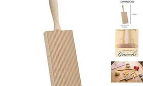 14809 Hic Harold Import Co. Gnocchi Board Beechwood The Italian Market Original Since 1906 Single