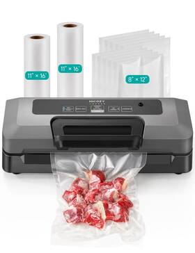 H700 Hicozy Vacuum Sealer For Food Powerful Heat Dry Moist 7-1 Multi